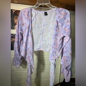 Floral cardigan